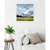 imageKate and Laurel Before The Storm Framed Canvas Wall Art by Emily Kenney 22 x 22 Sylvie White Rustic Farmhouse Landscapes Nature Art for Wall Decor Living Room Bedroom