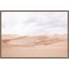 imageKate and Laurel Desert Skies Framed Canvas Wall Art by Alicia Abla 33 x 23 Sylvie Dark Gold Modern Contemporary Landscapes Nature Art for Wall Decor Living Room Bedroom