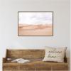 imageKate and Laurel Desert Skies Framed Canvas Wall Art by Alicia Abla 33 x 23 Sylvie Dark Gold Modern Contemporary Landscapes Nature Art for Wall Decor Living Room Bedroom