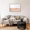 imageKate and Laurel Desert Skies Framed Canvas Wall Art by Alicia Abla 33 x 23 Sylvie Dark Gold Modern Contemporary Landscapes Nature Art for Wall Decor Living Room Bedroom