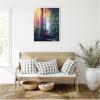 imageKate and Laurel Forest Path 2 Framed Canvas Wall Art by Rachel Christopoulos 23 x 30 Sylvie White Bohemian Landscapes Nature Art for Wall Decor Living Room Bedroom