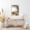 imageKate and Laurel Morning Walk to the Sea Framed Canvas Wall Art by Alicia Abla 23 x 33 Sylvie Beaded Rustic Natural Coastal Beach Landscapes Art for Wall Decor Living Room Bedroom