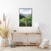 imageKate and Laurel Mountain Trail Scenic Landscape Framed Canvas Wall Art by Patricia Rae 23 x 33 Sylvie Dark Grey Rustic Farmhouse Landscapes Nature Art for Wall Decor Living Room Bedroom