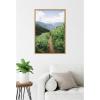 imageKate and Laurel Mountain Trail Scenic Landscape Framed Canvas Wall Art by Patricia Rae 23 x 33 Sylvie Natural Rustic Farmhouse Landscapes Nature Art for Wall Decor Living Room Bedroom