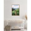 imageKate and Laurel Mountain Trail Scenic Landscape Framed Canvas Wall Art by Patricia Rae 23 x 33 Sylvie Natural Rustic Farmhouse Landscapes Nature Art for Wall Decor Living Room Bedroom