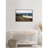 imageKate and Laurel Snow Covered Mountain Landscape Framed Canvas Wall Art by Patricia Rae 33 x 23 Sylvie Dark Grey Rustic Farmhouse Landscapes Nature Art for Wall Decor Living Room Bedroom