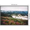 imageKate and Laurel Snow Covered Mountain Landscape Framed Canvas Wall Art by Patricia Rae 33 x 23 Sylvie Dark Grey Rustic Farmhouse Landscapes Nature Art for Wall Decor Living Room Bedroom