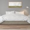 imageKate and Laurel Sylvie Beaded Rest No 1 Vintage Framed Canvas Wall Art by Mackenzie Nelson 40x18 Beaded Natural Soft Casual Landscape Art for Wall