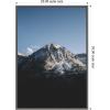 imageKate and Laurel Yosemite Mountain Landscape Framed Canvas Wall Art by Patricia Rae 23 x 33 Sylvie Dark Grey Modern Contemporary Landscapes Nature Art for Wall Decor Living Room Bedroom