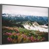 imageKate and Laurel Snow Covered Mountain Landscape Framed Canvas Wall Art by Patricia Rae 33 x 23 Sylvie Dark Grey Rustic Farmhouse Landscapes Nature Art for Wall Decor Living Room Bedroom
