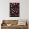 imageKate and Laurel Moody Dark Pink Tulips in Bloom Framed Canvas Wall Art by Patricia Rae 23 x 33 Sylvie Dark Gold Modern Contemporary Flowers Nature Art for Wall Decor Living Room Bedroom