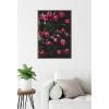 imageKate and Laurel Moody Dark Pink Tulips in Bloom Framed Canvas Wall Art by Patricia Rae 23 x 33 Sylvie Dark Gold Modern Contemporary Flowers Nature Art for Wall Decor Living Room Bedroom