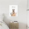 imageKate and Laurel Raccoon Little Rascal Laundry Service Framed Canvas Wall Art by Amy Peterson 18 x 24 Sylvie White Whimsical Animals Laundry Art for Wall Decor Living Room Bedroom