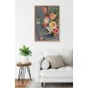 imageKate and Laurel Sylvie Beaded Floral Emergence Vintage Framed Canvas Wall Art by Mackenzie Nelson 23x33 Beaded Natural Stunning Flower Art for Wall
