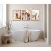 imageKate and Laurel Sylvie Cabo San Lucas No 4 Isla Holbox No 3 Cactus no 2 Mexico Framed Canvas Wall Art Set by Crystal Lynn Collins 3 Piece Set Beaded Natural