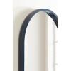 imageKate and Laurel Travis Modern Arched Wall Mirror 20 x 30 White Decorative Arch Bathroom Mirror for Over Sink or for Use as Living Room Wall Decor AccentNavy Blue