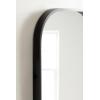 imageKate and Laurel Travis Modern Arched Wall Mirror 20 x 30 White Decorative Arch Bathroom Mirror for Over Sink or for Use as Living Room Wall Decor AccentBlack