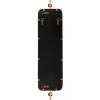 imageKate and Laurel Kasota Slim Panel Wall Mirror 9 x 36 Antique Gold Glam Tall Wall Decor for Skinny Entryway or Decorative BedroomGold