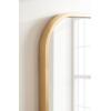 imageKate and Laurel Travis Modern Basket Arch Wall Mirror 20 x 30 Gold Decorative Arched Bathroom Mirror for Over Sink or for Use as Living Room Wall Decor Accent