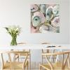 imageKate and Laurel Sylvie Neutral Painterly Oyster Roast 2 Framed Canvas Wall Art by Mary Sparrow 30 x 30 Beaded White Coastal Abstract Beach Art for Wall Decor Living Room Bedroom Office KitchenBeaded White