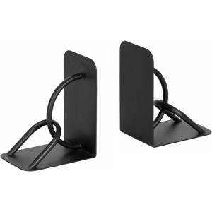 imageKate and Laurel Chenery Vintage TwoPiece Metal Bookends for Bookshelf Decor Set of 2 6 x 4 x 7 Antique Gold Decorative Equestrian Bookend Set for Use as Wall Shelf Filler or Entryway Table DecorBlack