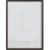 imageKate and Laurel Blake Giraffe 2 in Tub Color Framed Printed Glass Wall Art by Amy Peterson 18x24 Natural Adorable Animal Art for WallGold