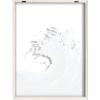 imageKate and Laurel Blake Waves Framed Printed Glass Art 18x24 Natural Transitional Wall DecorNatural