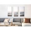 imageKate and Laurel California Dreaming Canvas Wall Art Set by Patricia Rae Photography 3 Piece 12 x 28 Coastal Beach Art for Wall