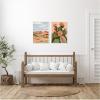 imageKate and Laurel Southwestern Dreams 1 and 2 Set of 2 18x24 Framed Canvas Wall Art Set by Nikita Jariwala Sylvie White Transitional Landscapes Nature Flowers Nature Art for Wall Dcor