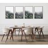 imageKate and Laurel Sylvie Lush Green Forest on a Foggy Day Left and Right Framed Canvas Wall Art Set by The Creative Bunch Studio 2 Piece 23x33 Gray Nature Mountains Forest Landscape Art Set for Wall