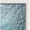 imageKate and Laurel Sylvie Maui Black Sand Beach 1 Framed Canvas Wall Art by Rachel Bolgov 18x40 Gray Coastal Beach Home DcorWhite