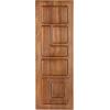imageKate and Laurel Yuvan Decorative Carved Wall Art Plaque 13 x 36 Walnut Brown Modern Hand Carved Dimensional Art Panel for Solid Wood Wall Decor for Home DesignWalnut Brown