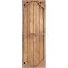 imageKate and Laurel Yuvan Decorative Carved Wall Art Plaque 13 x 36 Walnut Brown Modern Hand Carved Dimensional Art Panel for Solid Wood Wall Decor for Home DesignWalnut Brown