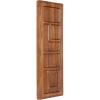 imageKate and Laurel Yuvan Decorative Carved Wall Art Plaque 13 x 36 Walnut Brown Modern Hand Carved Dimensional Art Panel for Solid Wood Wall Decor for Home DesignWalnut Brown