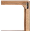 imageKate and Laurel Dahl Modern Mango Wood Tiered Wall Shelf 18 x 7 x 22 Black Decorative Over The Toilet Shelf for Use as Bathroom Storage or Living Room Display ShelvingNatural