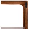 imageKate and Laurel Dahl Modern Mango Wood Tiered Wall Shelf 18 x 7 x 22 Black Decorative Over The Toilet Shelf for Use as Bathroom Storage or Living Room Display ShelvingWalnut Brown