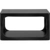 imageKate and Laurel Dahl Modern Wood Floating Side Table 18 x 10 x 10 Black Contemporary Wooden Floating Nightstand for Use as Living Room End Table or OverTheToilet Storage ShelfBlack
