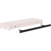 imageKate and Laurel Maida Modern Decorative Wavy Wall Floating Shelves Set of 2 24 x 8 Pink Functional Scalloped Kitchen and Bathroom Shelves for Above Toilet or Cute Nursery Bookshelves