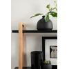 imageKate and Laurel Summit Modern ThreeTier Wall Shelf 18 x 6 x 25 Black and Natural Wood Transitional Decorative MultiTiered Storage Shelf Wall Organizer for Decor and Display