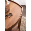 imageKate and Laurel Tierney Modern Square Wood Side Table 16 x 16 x 24 Walnut Brown MidCentury Decorative TwoTier End Table for Use as a Bedroom Nightstand or Living Room Plant StandWalnut Brown