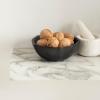 imageKate and Laurel Havlock Modern Faux Marble Floating Shelves Set of 2 22 x 6 White Transitional Functional Bathroom and Kitchen Shelves for Storage and Display