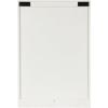 imageKate and Laurel Mezzeta Decorative Modern Rectangle Bathroom Cabinet with Mirror 20 x 5 x 30 White Wooden Bathroom Mirror with Storage for Bath Medicine Cabinet or OverTheToilet Storage OptionWhite