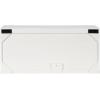 imageKate and Laurel Mezzeta Decorative TwoDoor Wall Cabinet 30 x 10 x 14 White Decorative Modern Storage Cabinet for Use as Floating Nightstand or Floating TV Shelf