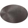 imageKate and Laurel Engles Traditional AdjustableHeight Oval CTable 15 x 10 x 28 Gray Gunmetal Vintage Round Indoor Metal CShaped End Table with Embossed Pattern for Use as Overbed TablePewter
