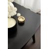 imageKate and Laurel Louena MidCentury Rectangle Wood Side Table 22 x 20 x 24 Black Modern Decorative TwoTier End Table for Use as a Bedroom Nightstand or Apartment Living Room Accent