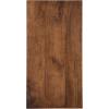 imageKate and Laurel Thaxter Modern Mango Wood CTable 20 x 10 x 28 Walnut Brown Transitional Wooden CShaped Table for Use as Bedroom Nightstand or Living Room DecorWalnut Brown