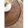 imageKate and Laurel Willoughby Modern Wooden Spiraled Round Side Table 15 x 15 x 24 Walnut Brown Accent Pedestal End Table with Turned Base for Use as Indoor Plant Stand or Bedroom Nightstand OptionWalnut Brown