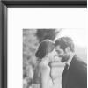 imageKate and Laurel Adlynn Coastal Rectangle Picture Frame Set of 3 16 x 20 matted to 8 x 10 White Modern ThreePiece Photo Frame Set for Gallery Wall Decor in Living Room Wall DisplayBlack
