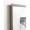 imageKate and Laurel Adlynn Coastal Rectangle Picture Frame Set of 3 16 x 20 matted to 8 x 10 White Modern ThreePiece Photo Frame Set for Gallery Wall Decor in Living Room Wall DisplaySilver