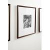 imageKate and Laurel Adlynn Coastal Rectangle Picture Frame Set of 3 16 x 20 matted to 8 x 10 White Modern ThreePiece Photo Frame Set for Gallery Wall Decor in Living Room Wall DisplayBronze